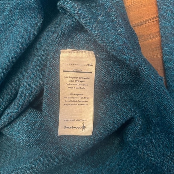 Smartwool Henley Hooded Sweater Size S - Picture 4 of 5